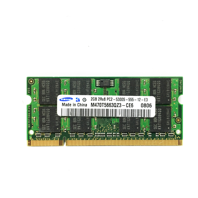 2x Dual-channel Laptop Notebook 8GB 1GB 2GB 4GB DDR2 DDR3 PC2 PC3 667Mhz 800Mhz 1333Mhz 1600Mhz 5300S 6400S 12800S RAM memory