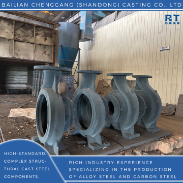 Robust Cast Steel Turbine Component for Industrial Use