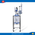 20L Jacketed Chemical Glass Polymerization Reactor