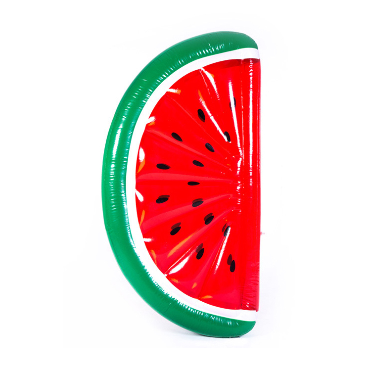 hot selling inflatable watermelon slice pool float inflatable half watermelon bed