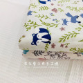 160CM*50CM dinosaur little fox Cotton Fabric Patchwork baby Quilting bedding Sewing Clothing Doll Needlework DIY Material cloth