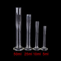 Glass Measuring Cylinders 50ml Cylinder Chemistry Laboratory Measure Graduated Glass Measuring