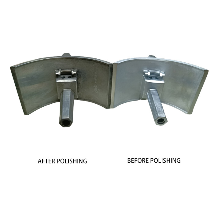 Zinc alloy polishing 9