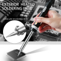 Soldering iron kit temperature 220V 40W 60W LCD solder welding tools Ceramic heater soldering tips Desoldering Pump