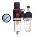 G1/4" In line Air Compressor Filter Regulator Gauge Trap oil/Water Filter Air Separator Pressure Regulator Airbrush Compressor