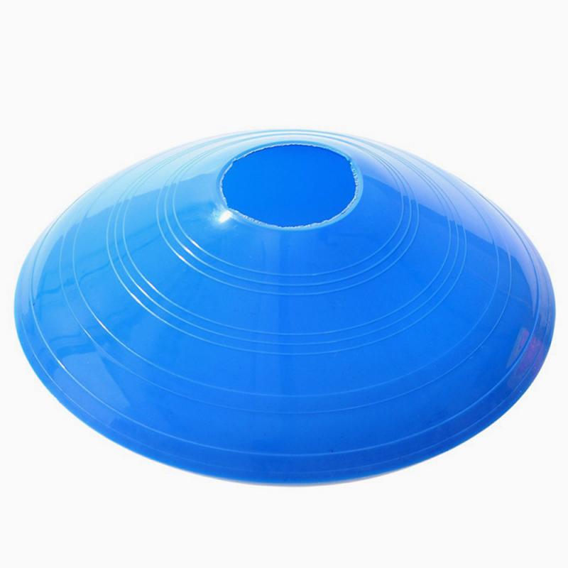 10pcs/set Outdoor Soccer Cones Disc Field Cone Markers Training Agility Sports Sign Dish Football Soccer Training Tools 7