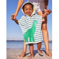 2019 Baby Hooded Cartoon Bath Towel Poncho Children Kids Bathrobe Towels Bath Robe Quick Dry Absorbent Travel Sports Beach Towel