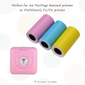 1roll Thermal Paper for Paperang & Peripage Mini POS Printer Mobile Bluetooth Cash Register Paper 57x 30mm Random Color Dropship