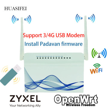 Suitable for USB modem wireless WiFi router 3G/4G USB modem and 2 external antennas 802.11g 300Mbps openWRT/Omni II VPN router