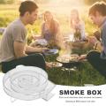 Cold Smoke Generator For BBQ Grill Or Smoker Wood Dust Hot And Cold Smoking Salmon Meat Burn Cooking Stainless Bbq Tools