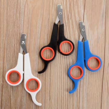 3 Colors Small Dog Scissors Cat Puppy Pet Bird Rabbit Ferret Nail Toe Clipper Grooming Claw Cutter Trimmer For Nail Manicure