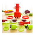 Multi Function Manual Onion Chopper Garlic Crusher Pressing Food Cutter Vegetable Slicer Peeler Mincer Kitchen Tools Durable New