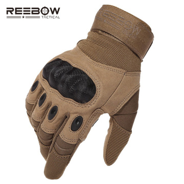 REEBOW TACTICAL Military Outdoor Hunting Cycling Gloves Full Finger Sports Combate Army Anti-slip Carbon Fiber Tortoise Gloves