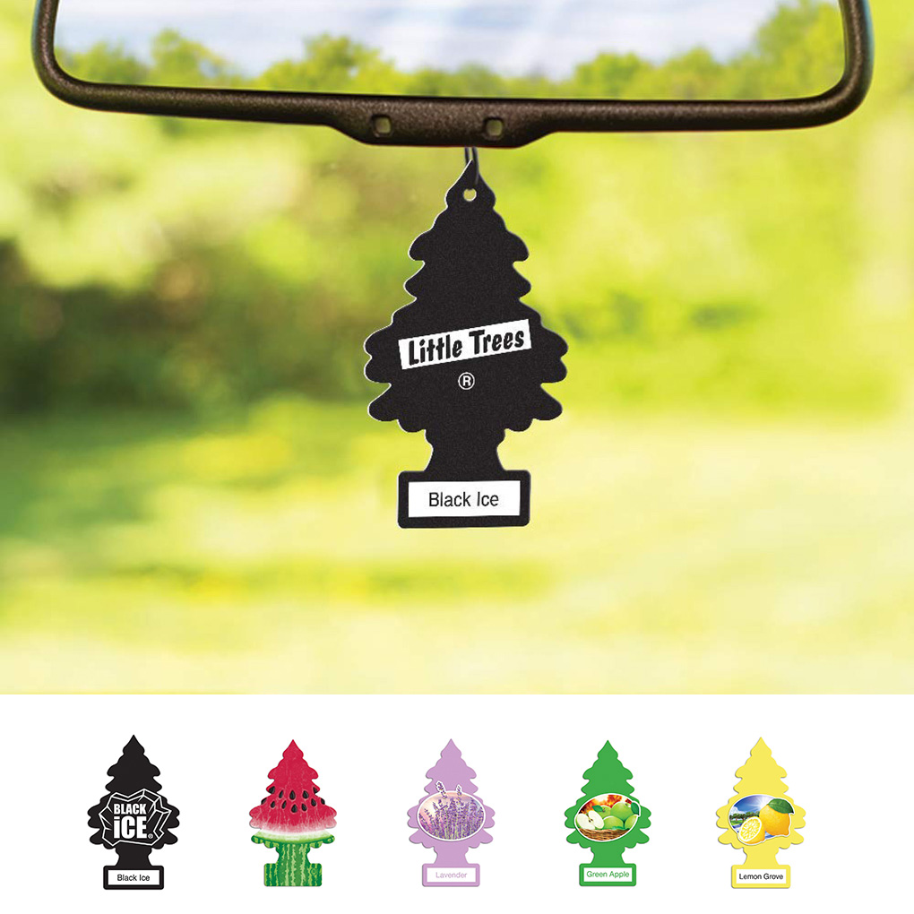 Car Perfume Decoration Car Interior Decor Air Freshener Tree Shaped Fragrance Rearview Mirror Ornament