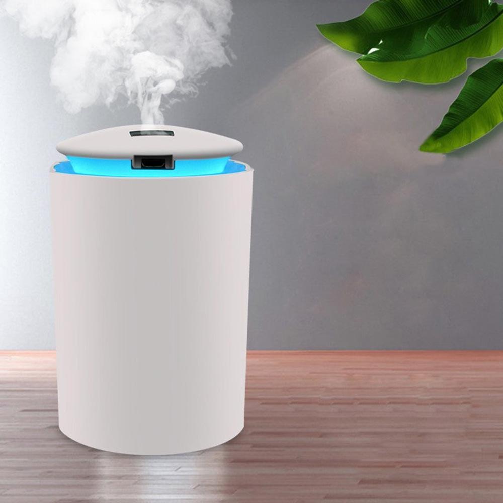 Air Humidifier with Usb Rechargeable Led Lights for Home Car Lightweight Environmentally Friendly Materials