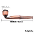 High Quality Metal Alloy Smoking Herb Pipe 95MM Metal Bowl Pipe Detachable Tobacco Pipe Smoking Tobacco Pipe