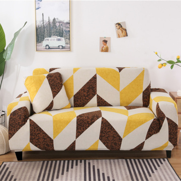 Geometric Pattern Elastic Sofa Cover Stretch All-inclusive Sofa Covers for Living Room Couch Cover Loveseat Sofa Slipcovers