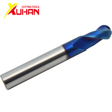 Milling Cutter Alloy Coating Tungsten Steel Tool Cnc Maching Hrc65 Ball Nose Endmills XUHAN Top Milling CutterMachine Endmill