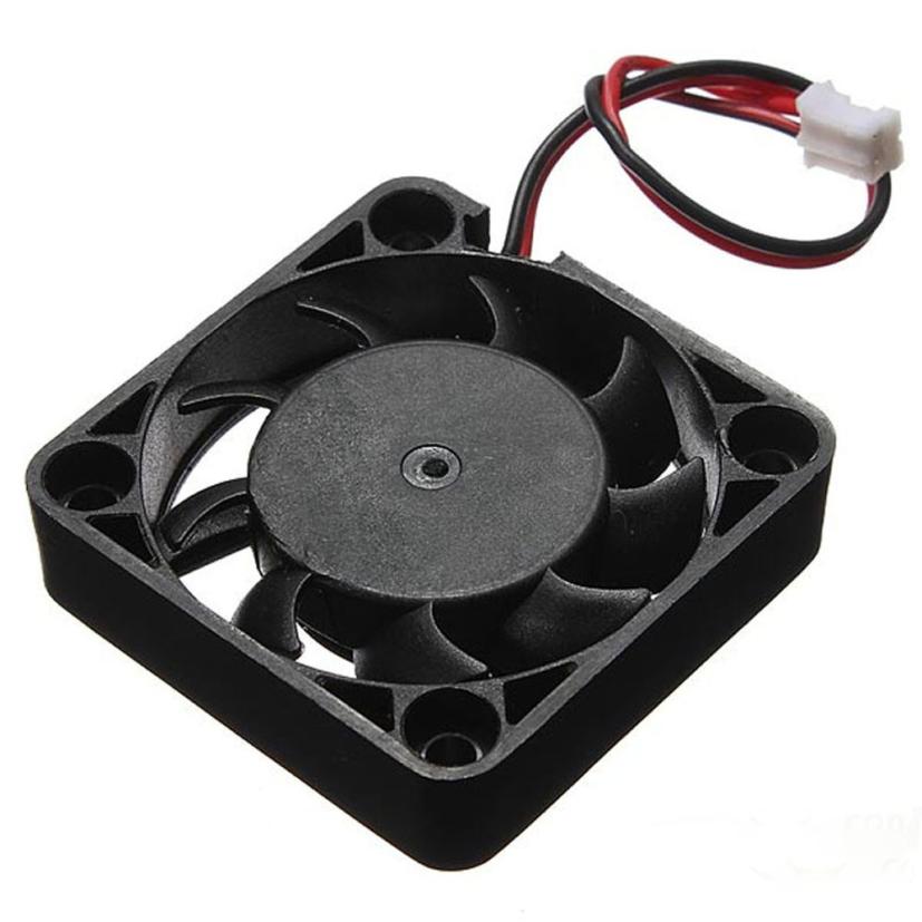 cpu cooler master rgb cooling fan 2Pcs 12V Mini Computer Fans Cooling Small 40mm x 10mm DC Brushless with 2-pin HOT 2017 Nov29