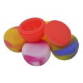 10pcs Functional 5.6ml silicone jars dab wax container dry herb wax silicone weed jar wax bho vaporizer oil containers