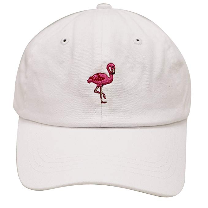 New Fashion Unisex Snapback Sun Hat Flamingoe Embroidery Cotton Baseball Caps Women Men Solid Color Dad Hats Casquette Homme