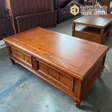 Wooden Storage Coffee Table