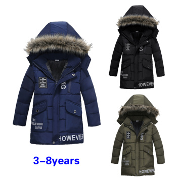 2020 New Boys Jackets Parka Baby Outerwear childen winter jackets for Boys down Jackets Coats warm Kids baby thick cotton down