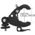 1/4 Camera DV DSLR Bike Bicycle Handlebar Clamp Bracket Tripod Mount Screw Clip Tripods for Gopro Hero 180 Degree High Quality