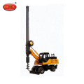 Wheel Hydraulic Rotary Screw Pile Equipment