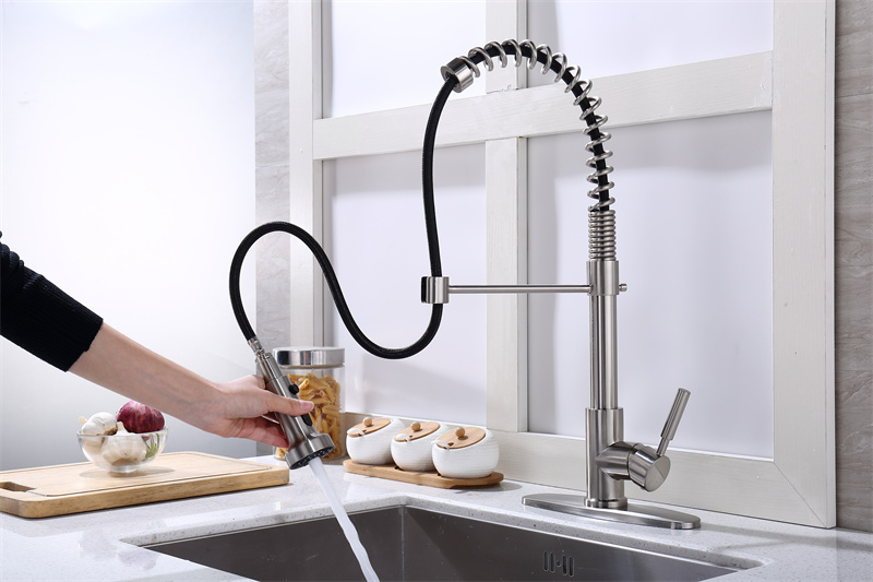 Hot Selling Brass Pull Out Kitchen Taps