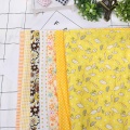 7pcs 50*50CM Square Crafts Cloth 100% Cotton Fabric Print Cloth Sewing Quilting for Patchwork Needlework DIY Handmade Material