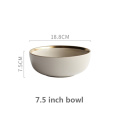 White 7.5-inch bowl