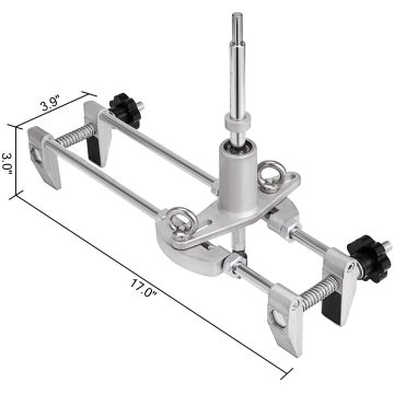 Portable Mortiser Kit for Door Locks Tenon Machine Door Mortise Lock Kit (8pieces)