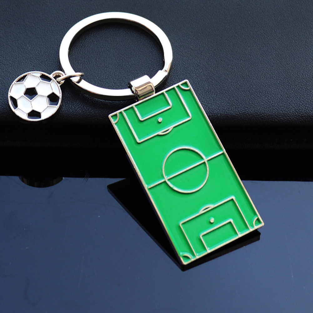 New world soccers Holder Ornament Ring Football Aluminum alloy field new soccer personality futbol fans gift