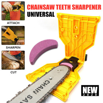 2020 Teeth Sharpener Saw Chain Sharpener Bar-Mounted Fast Grinding Electric Power Chainsaw Chain Sharpener Woodworking Tools