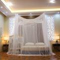 Large Size Mosquito Net Bed Canopy Romantic Four-door Bed Net Anti-mosquito Dust Proof Home Textiles Decor Bedcover Curtain