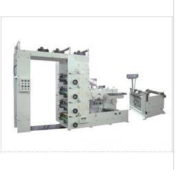 Four Colors Flexo Printing and coating Machine