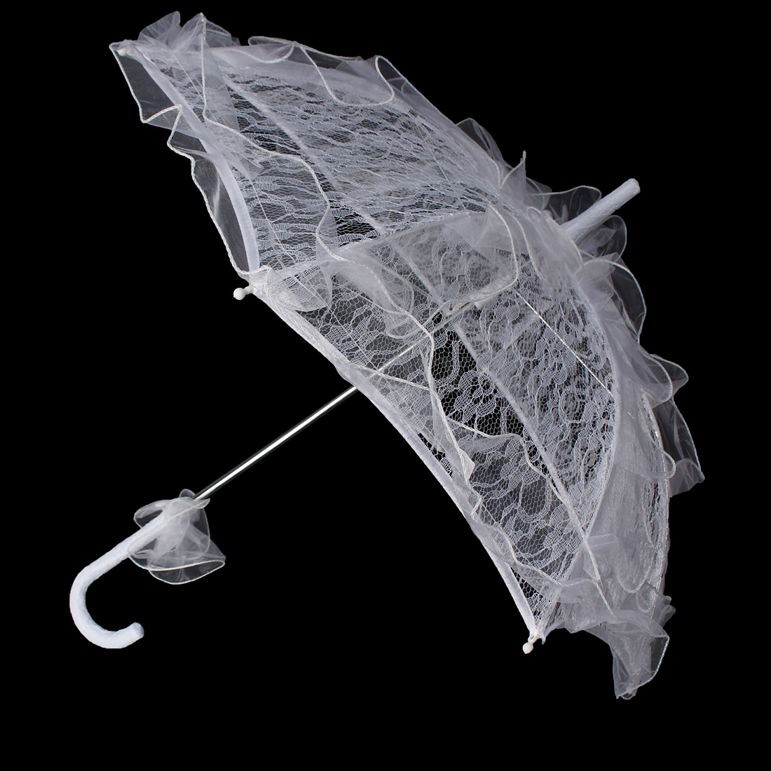 Romantic Lace Umbrella Bud silk lace Wedding Shooting Parasol Wedding Umbrella Parasol
