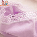 4Pcs/lot Baby Girls Boxer Candy Color UnderPants Baby Cotton Lace Underwear Suitable for 3-10