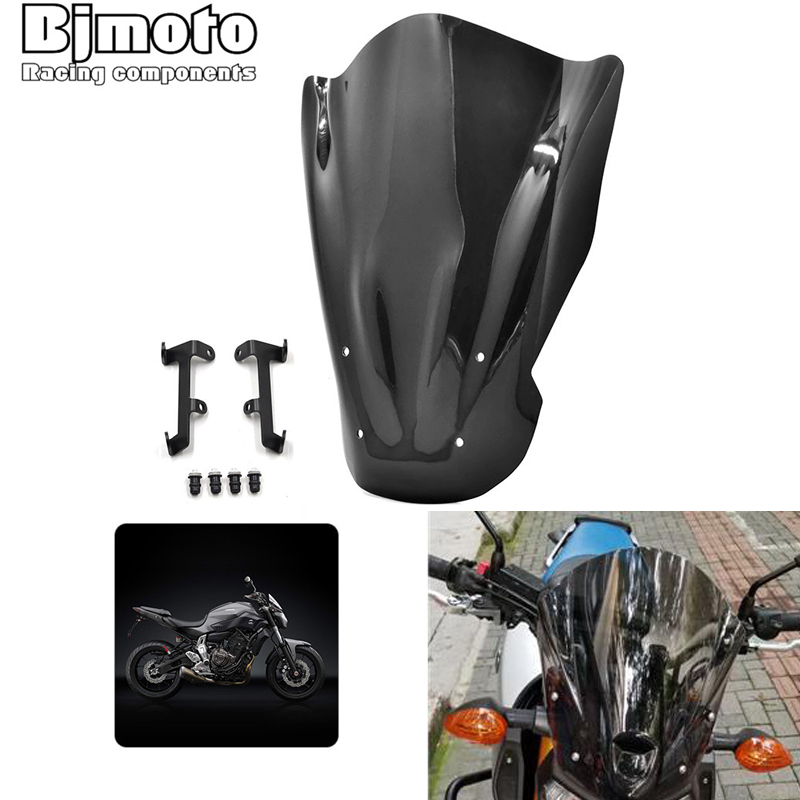 Motorcycle Windscreen Windshield Shield Screen For Yamaha MT09 FZ09 MT FZ 09 2013 2014 2015 2016 Windshield Racing Windscreen