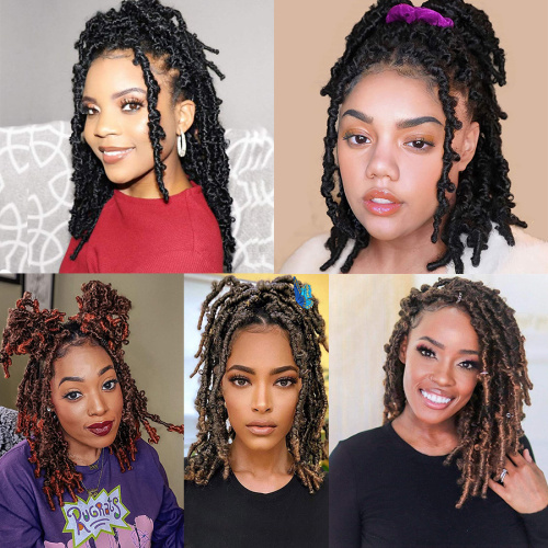 Synthetic Hair Bob Distressed Locs Crochet Braids Hair Supplier, Supply Various Synthetic Hair Bob Distressed Locs Crochet Braids Hair of High Quality