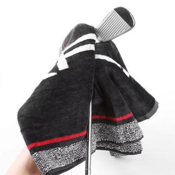 Cotton Golf Cleaning Comfortable Soft Sport Hand Towel Washcloth with Sling Holder Sports Swimming Towels Cloth