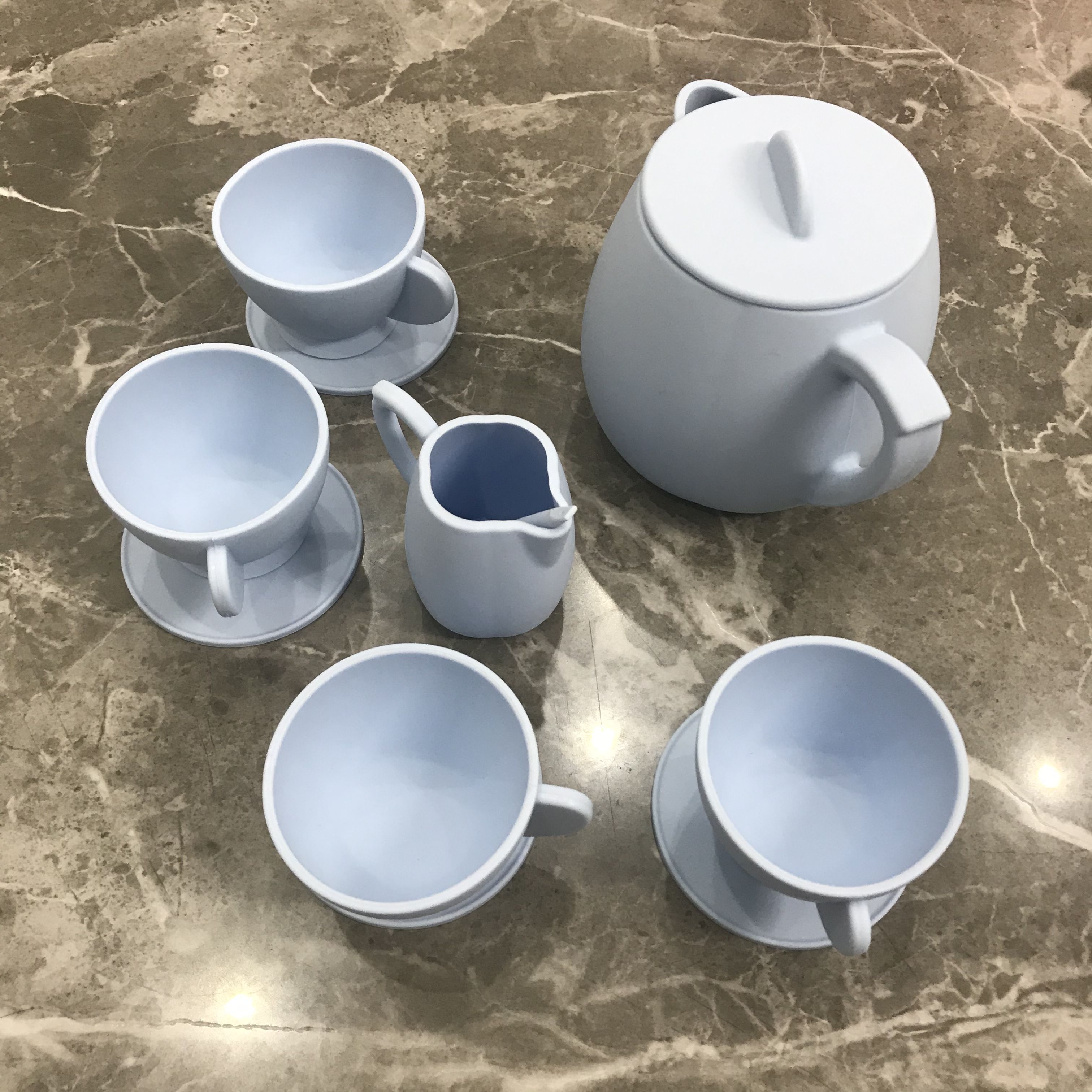 silicone tea set toys MFZ-G010