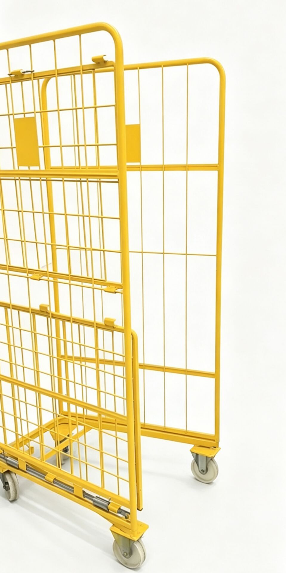 Foldable Warehouse Logistics Cart with Wheels