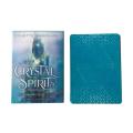58pcs Crystal Spirits Oracles Deck and Guidebook Cards Desk Board Game Toy For Party Playing Card Table Game Entertainment