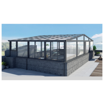 Diamond Series Aluminum Sunroom for Luxury Villa