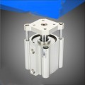 smc type air cylinder CQMB/CDQMB bore 25mm stroke 5/10/15/20/25/30/35/40/45/50mm compact rod guide pneumatic cylinder components