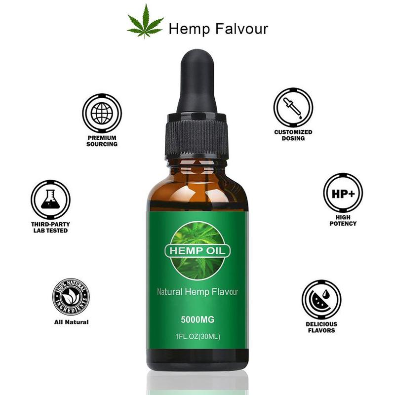 30ml 5000mg cbd Oil Organic Essential Oil Hemp Seed Oil Herbal Drops 5000mg cbd Oil Body Relieve Stress Oil Skin Care Help Sleep