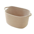 Cotton Thread Laundry Baskets Nordic Style Cotton Woven Storage Basket for Laundry Sundries Toy Organizer