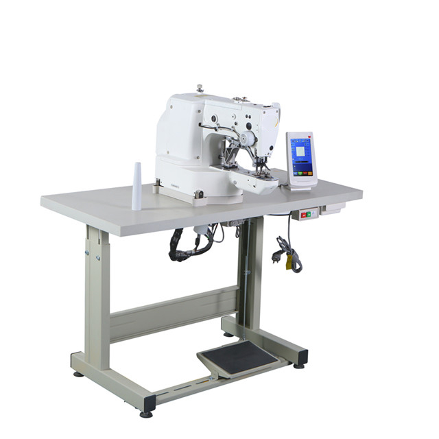 HM-430D Programmable Flat-Bed Sewing Machine Hot Sale Multiple Computer Bar Tacking Pet Leashes Webbing Motor Engine (2)